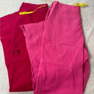 *Bundle post* 2 Pink Scrub Pants